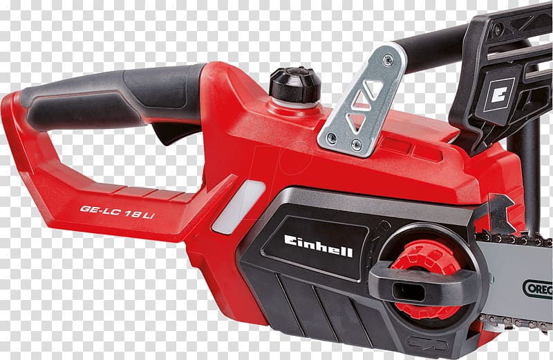 Chainsaw Einhell Battery charger Tool, chainsaw transparent background PNG clipart