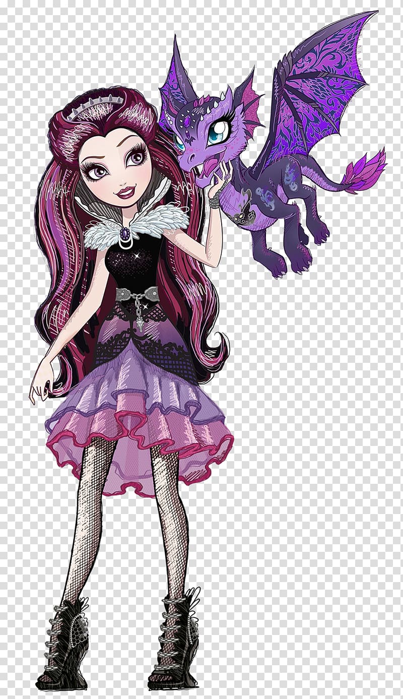 Queen Ever After High The Mad Hatter Drawing, raven transparent background PNG clipart