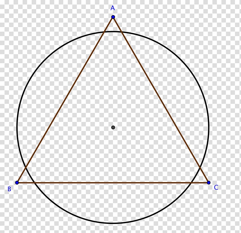 Equilateral triangle Circle Pi Perimeter, triangulo transparent background PNG clipart