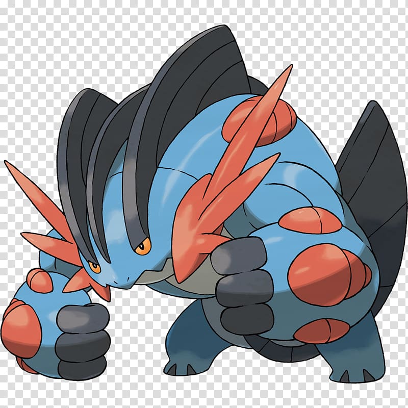Pokémon Omega Ruby and Alpha Sapphire Swampert Pokémon X and Y Mudkip Sceptile, others transparent background PNG clipart