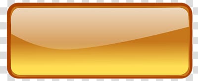 rectangular brown frame illustration, Orange Gradient Button With Border transparent background PNG clipart