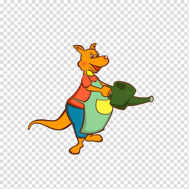 Kangaroo, The water kangaroo transparent background PNG clipart