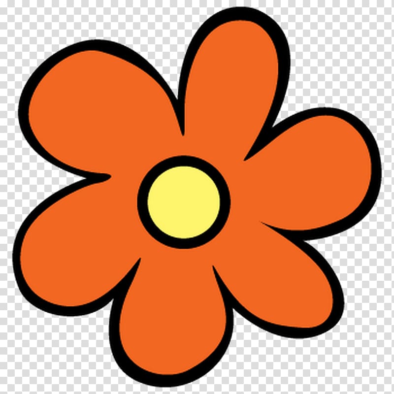 orange and yellow flower illustration, Scooby-Doo Mystery Scooby Doo Sticker Decal, scooby doo transparent background PNG clipart