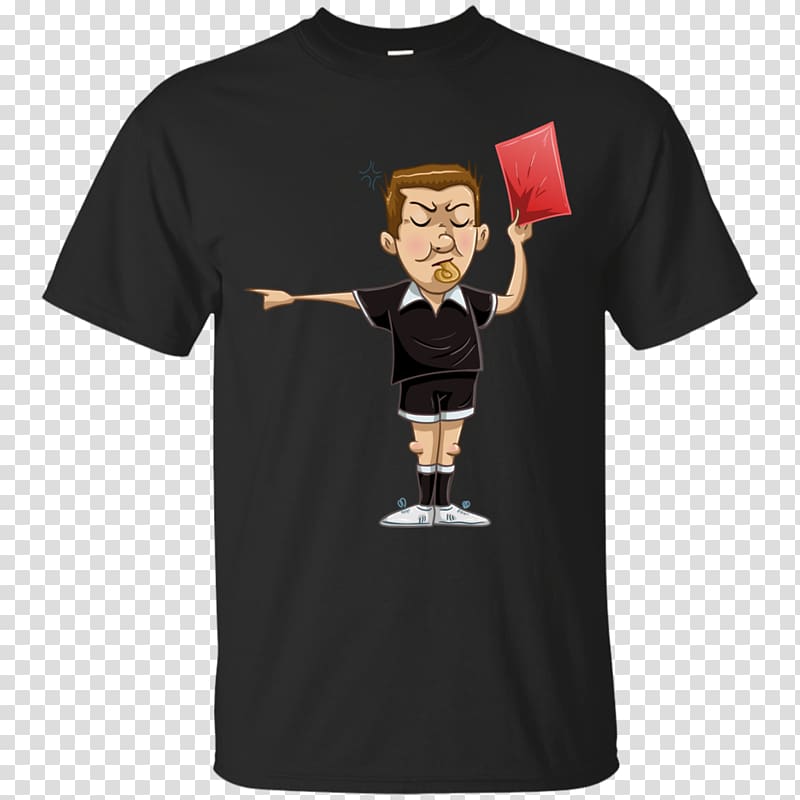 T-shirt Hoodie Association football referee, T-shirt transparent background PNG clipart