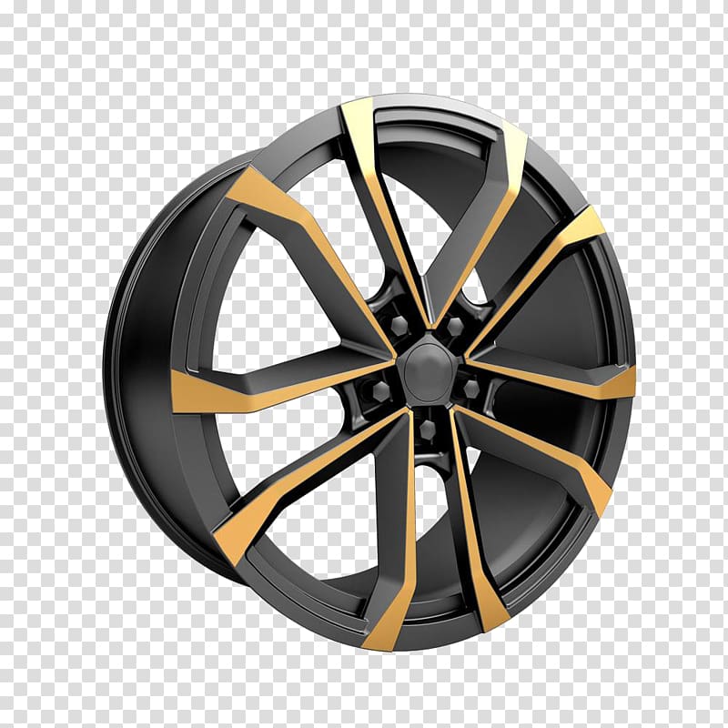 Car Wheel & Tire Designs Rim Alloy wheel, Black car wheels transparent background PNG clipart