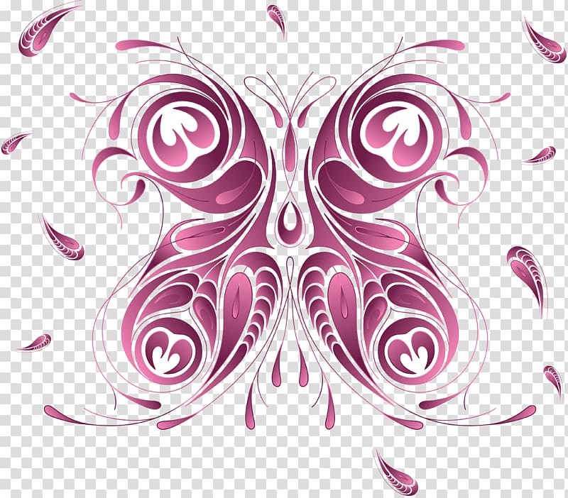 Farfalle , Butterfly Ring transparent background PNG clipart