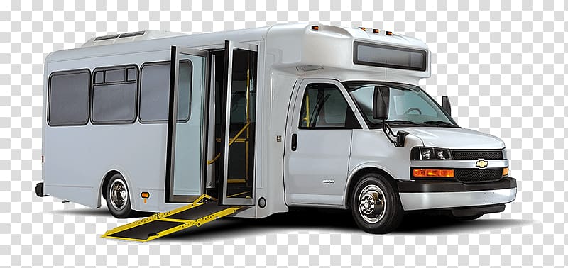 Low-floor bus Blue Bird Corporation Van School bus, Shuttle Bus transparent background PNG clipart