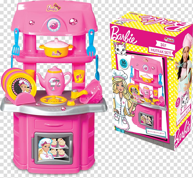Educational Toys Barbie Game Kitchen, toy transparent background PNG clipart