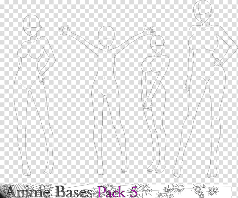 Finger Human leg Hip Sketch, base anime transparent background PNG clipart