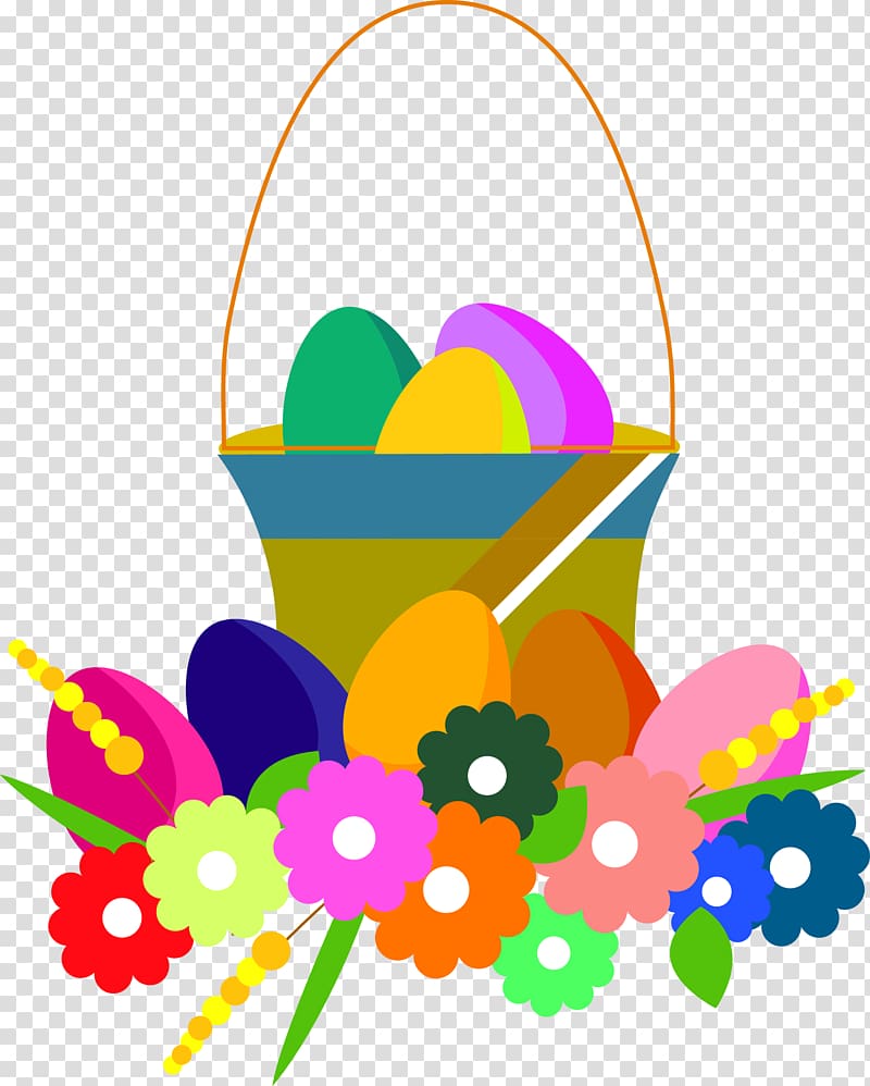 Easter egg Floral design Icon, Easter eggs icon transparent background PNG clipart