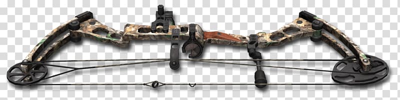 The Hunter Bow and arrow Hunting Compound Bows Weapon, compoundbowandarrow transparent background PNG clipart