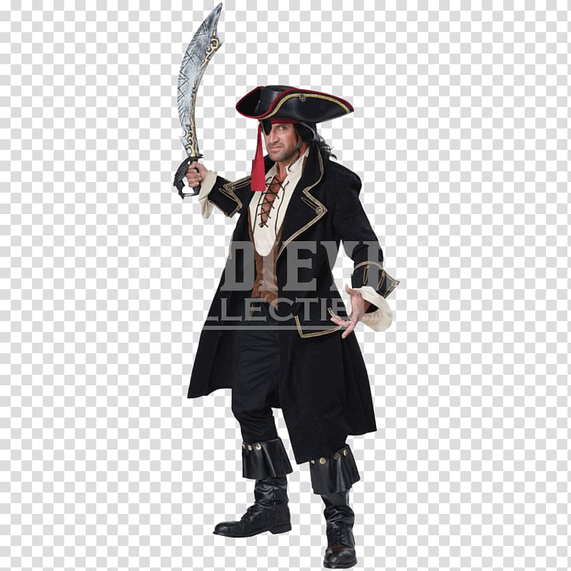 The House of Costumes / La Casa De Los Trucos Piracy Shirt Halloween costume, pirate hat transparent background PNG clipart