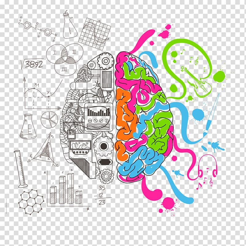 Lateralization of brain function Creativity Cerebral hemisphere , Creativity ideA transparent background PNG clipart