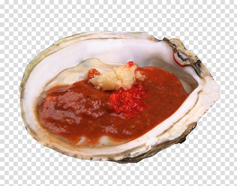 Barbecue sauce Oyster Poster, Pepper baked oysters material transparent background PNG clipart