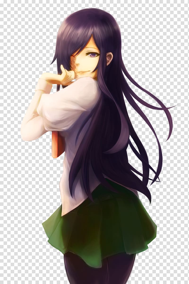 Katawa Shoujo Hanako-san Fan art, katawa shoujo walkthrough transparent background PNG clipart