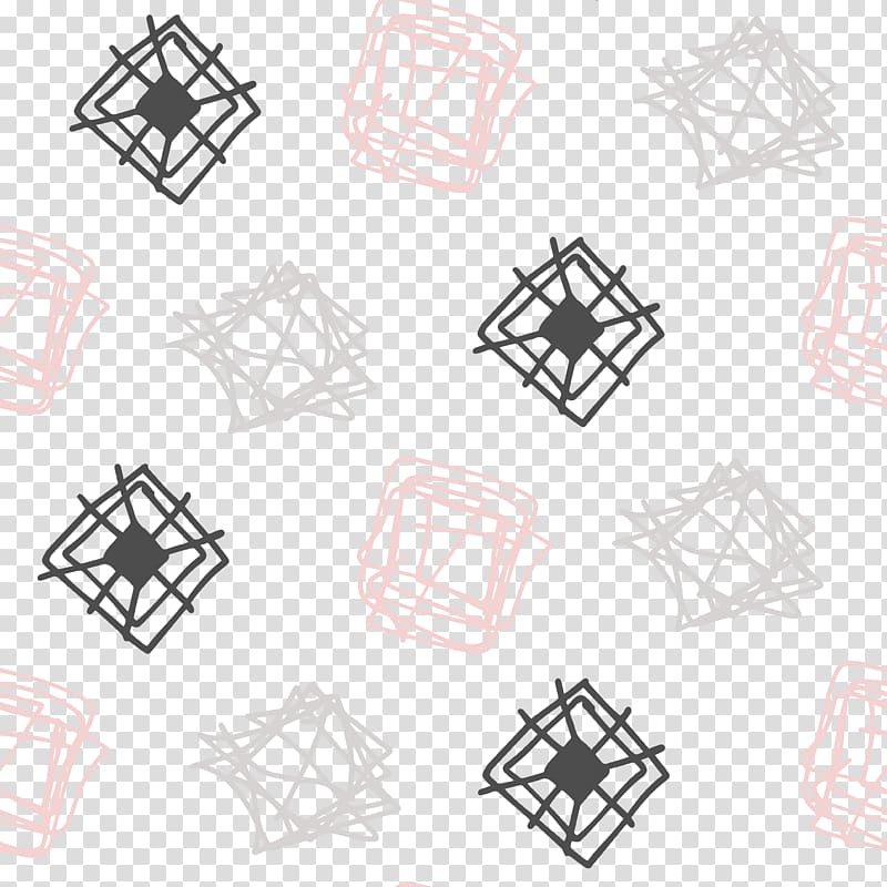 Geometry Graphic design, Geometric cube background filamentous transparent background PNG clipart