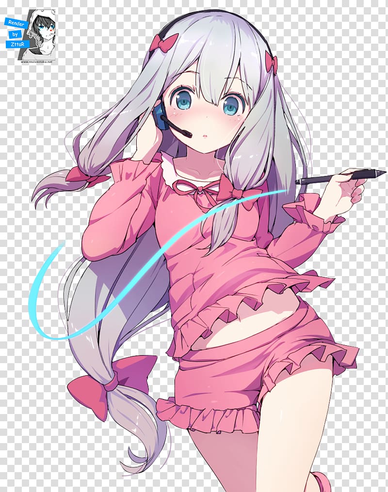 Eromanga Sensei Anime Drawing Fan art, Anime transparent background PNG clipart