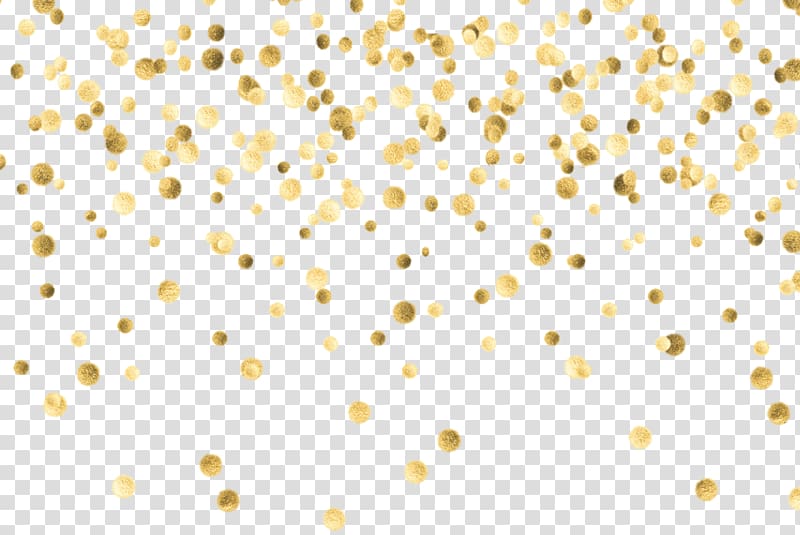 Confetti Gold , Confetti transparent background PNG clipart