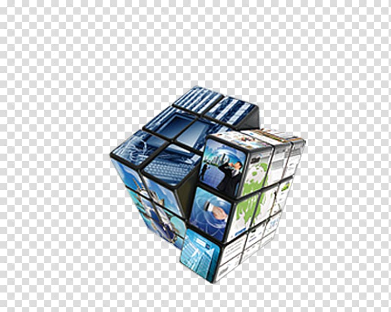 Rubiks Cube, Business Cube transparent background PNG clipart