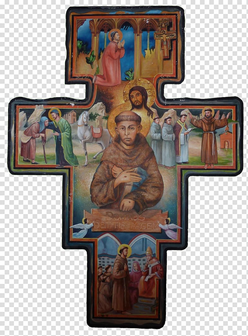 San Damiano cross San Damiano, Assisi 2017 Feast of St. Francis of Assisi Basilica of Saint Francis of Assisi Franciscan, cruz transparent background PNG clipart