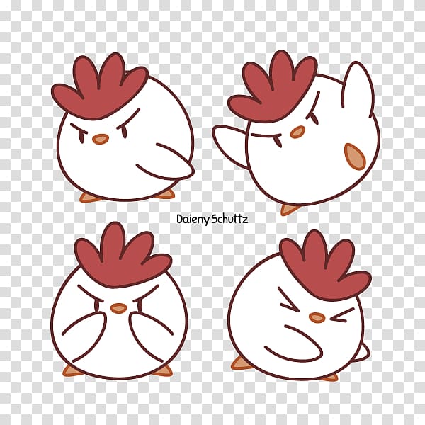 Chicken Drawing Chibi Fan art, ANGRY CHIKEN transparent background PNG clipart