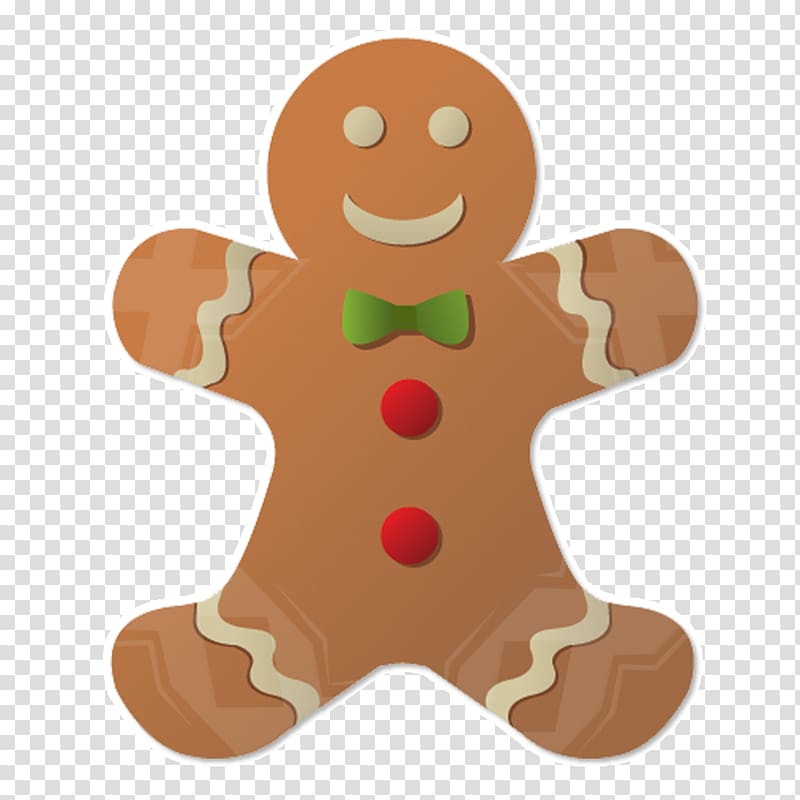 The Gingerbread Man Frosting & Icing Christmas, cookie transparent background PNG clipart