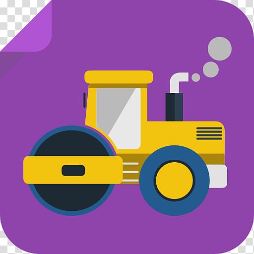 area purple text symbol, Tractor transparent background PNG clipart