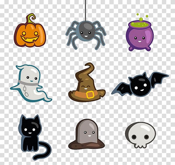 Halloween Jack-o\'-lantern Icon, Halloween transparent background PNG clipart