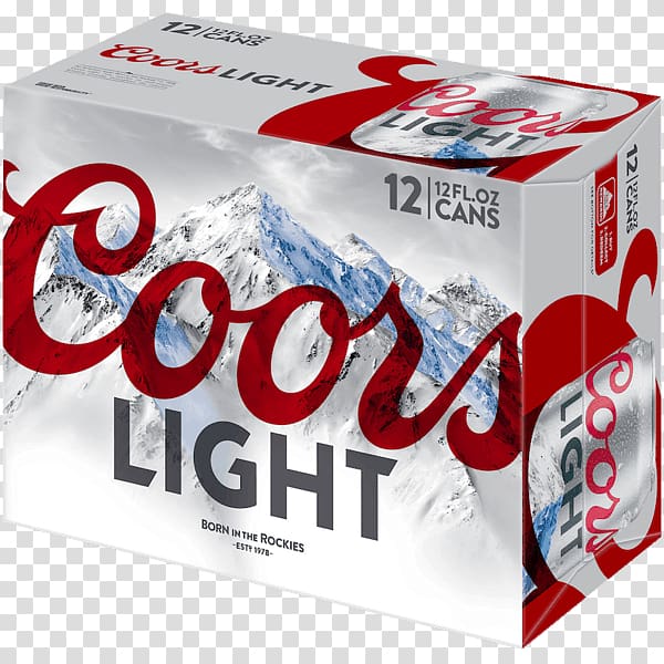 Coors Light Coors Brewing Company Beer Lager Beverage can, beer transparent background PNG clipart