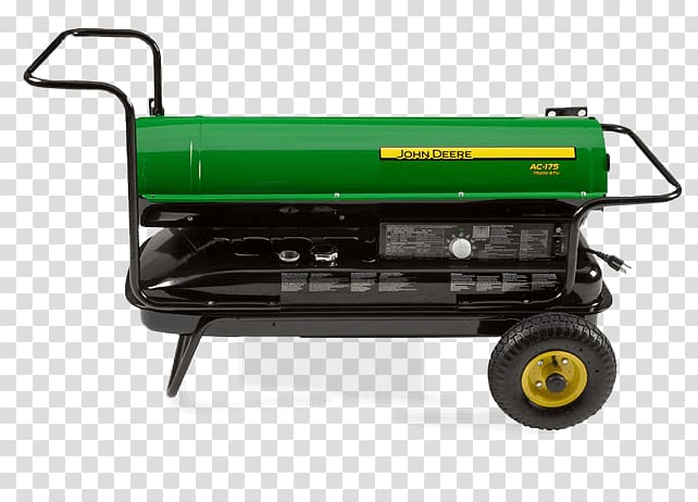 John Deere Heater Forced-air City Tractor Co Inc Air conditioning, portable gas heaters for home transparent background PNG clipart