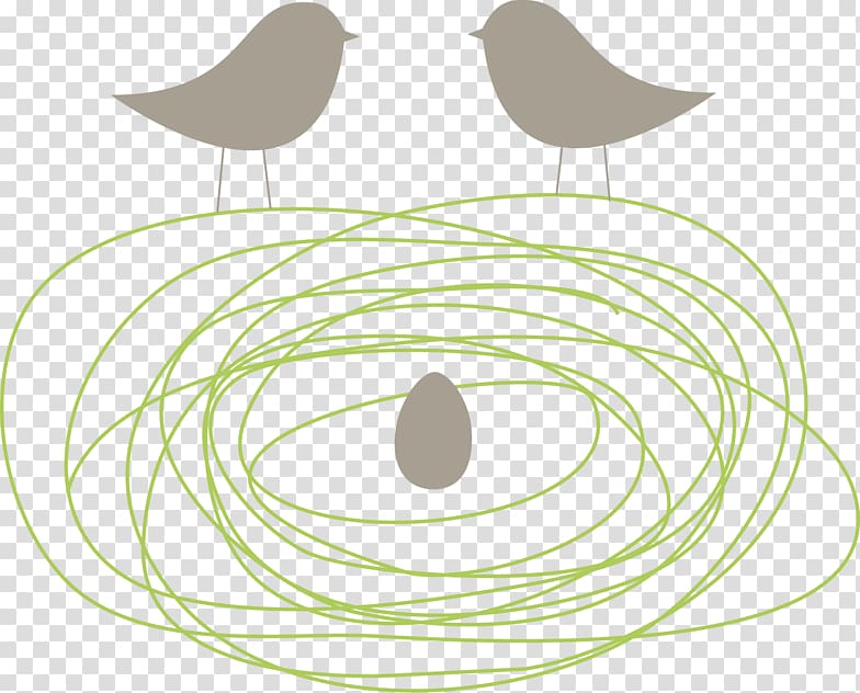 Bird nest Logo, Bird transparent background PNG clipart