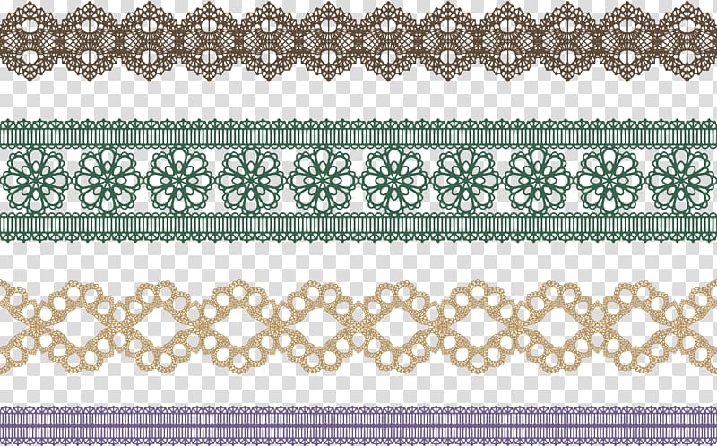 Lace Textile , Lace Boarder transparent background PNG clipart