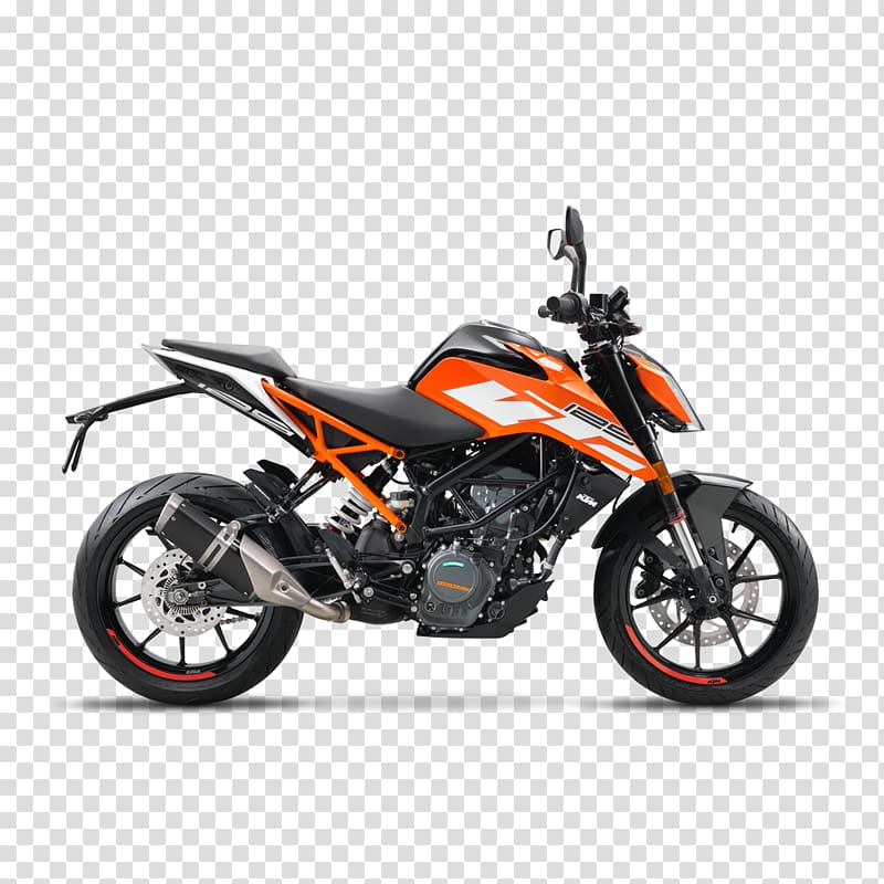 KTM 125 Duke Motorcycle EICMA Bajaj Auto, motogp transparent background PNG clipart