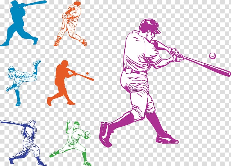 Baseball bat Batting, baseball player transparent background PNG clipart