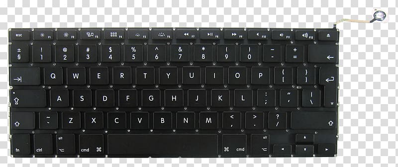 Computer keyboard Numeric Keypads Space bar Computer hardware Laptop, Laptop transparent background PNG clipart