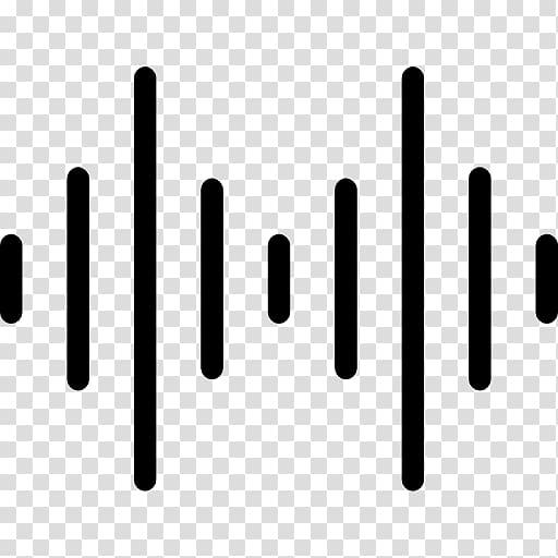 Waveform Sound, music sound waves transparent background PNG clipart