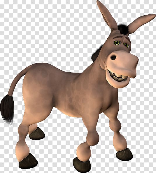 Donkey Shrek The Musical Mule Princess Fiona Shrek Film Series, donkey transparent background PNG clipart