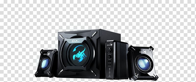 Video game Loudspeaker Laptop Woofer Genius SW-G2.1 2000, Laptop transparent background PNG clipart