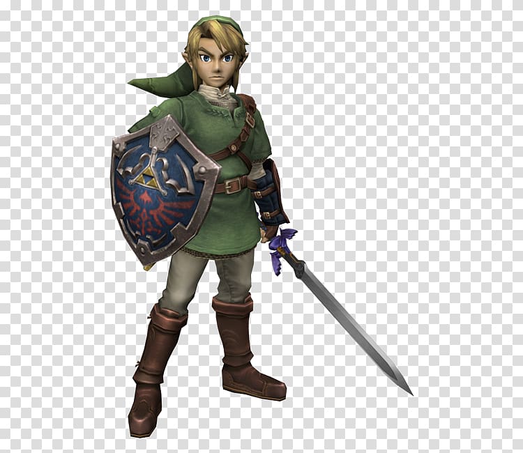 Amiibo Figurine Super Smash Bros. Weapon The Legend of Zelda, Super Smash Bros Brawl link transparent background PNG clipart
