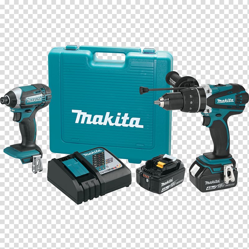 Makita XT269 Cordless Power tool, makita drill transparent background PNG clipart