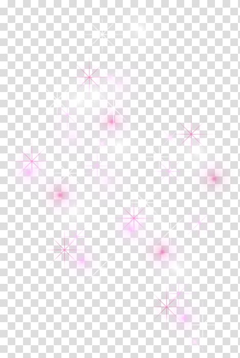Pink twinkling stars transparent background PNG clipart