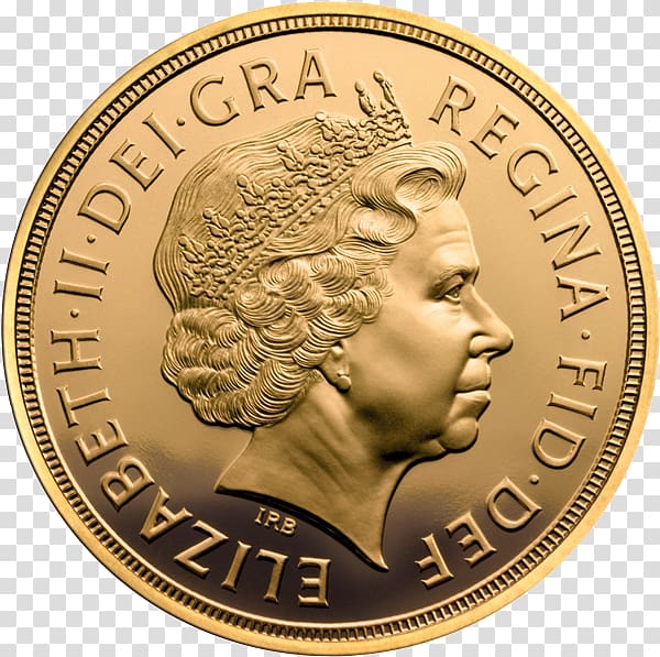 United Kingdom Gold coin Penny Sovereign, united kingdom transparent background PNG clipart