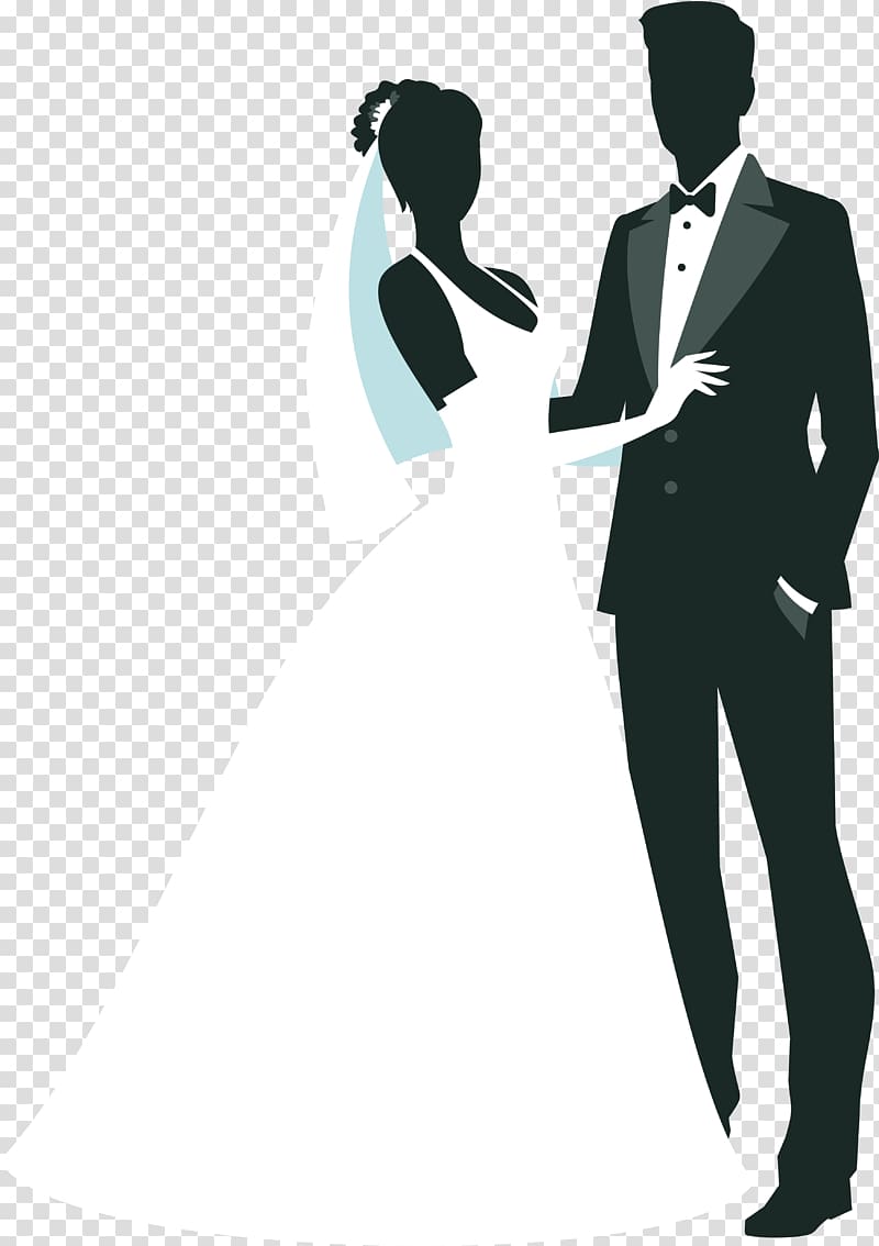 bride and groom illustration, Gentleman Tuxedo Public Relations Human behavior Illustration, Bride and groom decoration pattern transparent background PNG clipart