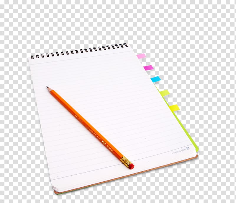 Paper Notebook Writing , Notebook writing transparent background PNG clipart