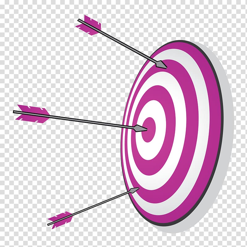 Archery Shooting target , Purple target transparent background PNG clipart