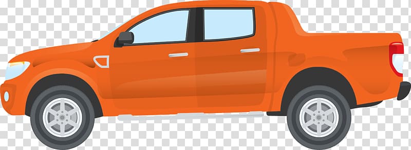 Ford Motor Company Car Changan Automobile Group, Orange Ford transparent background PNG clipart