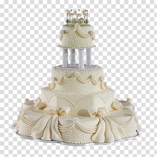 4-tier cake, Wedding cake Chocolate cake Icing, Wedding Cakes transparent background PNG clipart