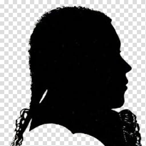 Silhouette Portrait of Beethoven Germany Composer Black, Silhouette transparent background PNG clipart