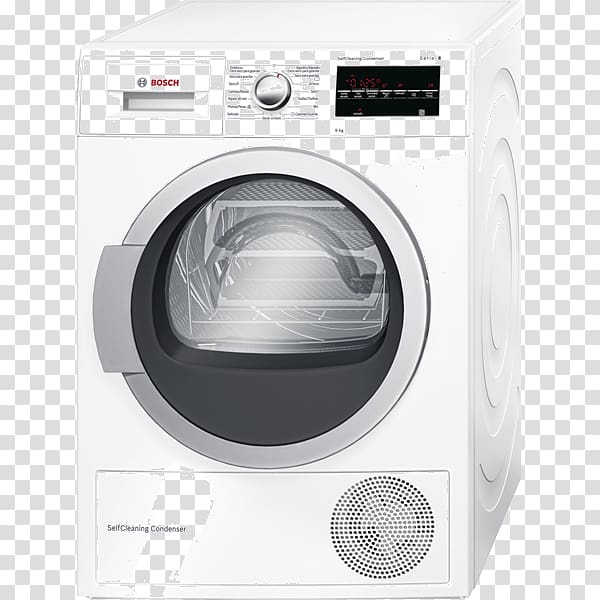 Clothes dryer Robert Bosch GmbH European Union energy label Heat pump Home appliance, PoSS transparent background PNG clipart