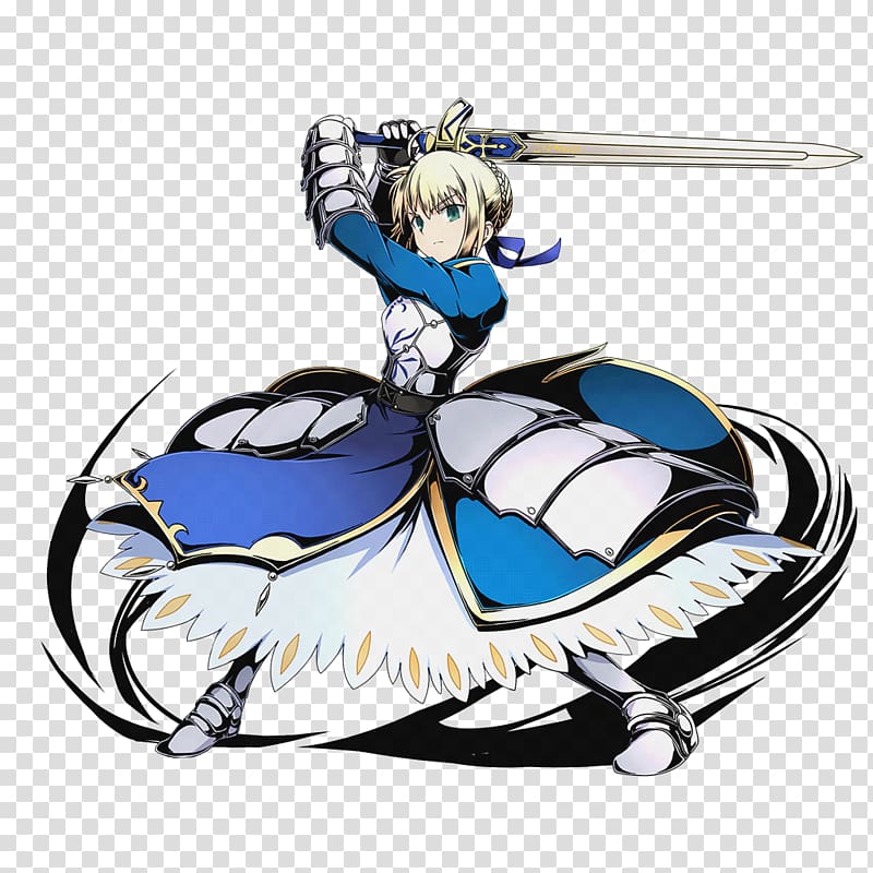 Fate/stay night Divine Gate Saber Puzzle & Dragons Archer, Anime transparent background PNG clipart